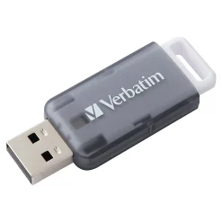 Verbatim SeaGlass 64GB USB 3.2 Type A Flash Drive, Gray (71273)