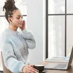 Verbatim Stereo Earphones Headphones, Black (99711)