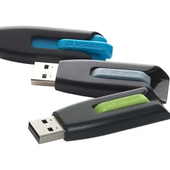 Verbatim Store 'n' Go V3 16GB USB 3.0 Type A Flash Drive, Multicolor (99126)