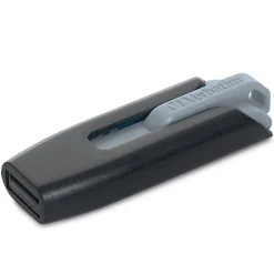 Verbatim Store 'n' Go V3 8GB USB 3.2 Type A Flash Drive, Black/Gray (49171)