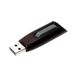 Verbatim Store 'n' Go V3 256GB USB 3.0 Type A Flash Drive, Black (49168)