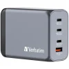 Verbatim USB Type-A/USB Type-C Wall Charger, Gray (32205)