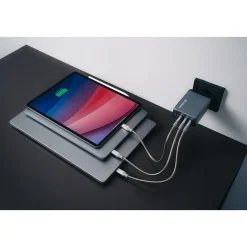 Verbatim USB Type-A/USB Type-C Wall Charger, Gray (32205)