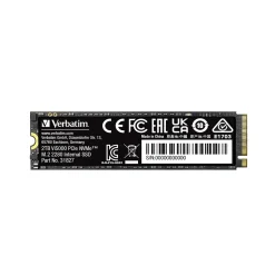 Verbatim Vi5000 PCIe NVMe M.2 2TB M.2 PCI Express Internal Solid State Drive (31827)