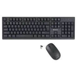 Verbatim Wireless Keyboard and Optical Mouse Combo, Black (70724)
