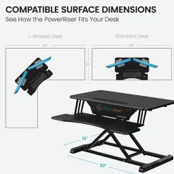 VersaDesk Power Riser 32