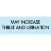 Veterinary Medication Instruction Labels, May Increase Thirst, Blue, 1.5 x 0.5 inch, 500 Labels