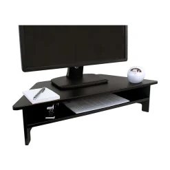 Victor Technology High Rise Monitor Stand, Black (DC050)