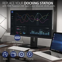 ViewSonic 24" 60 Hz LED Monitor, Black (VG2456A)