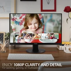 ViewSonic 22" 100 Hz LED Monitor, Black (VA2247-MH)