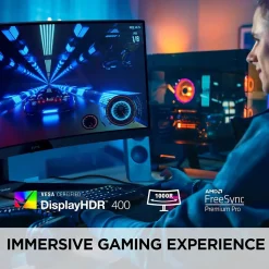 ViewSonic 34" Curved 165Hz LED Gaming Monitor, Black (XG340C-2K)