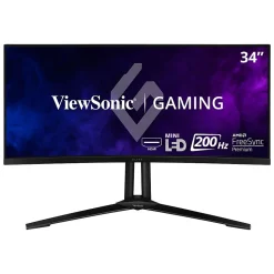 ViewSonic 34" Curved 200Hz LED Gaming Monitor, Black (XG341C-2K)