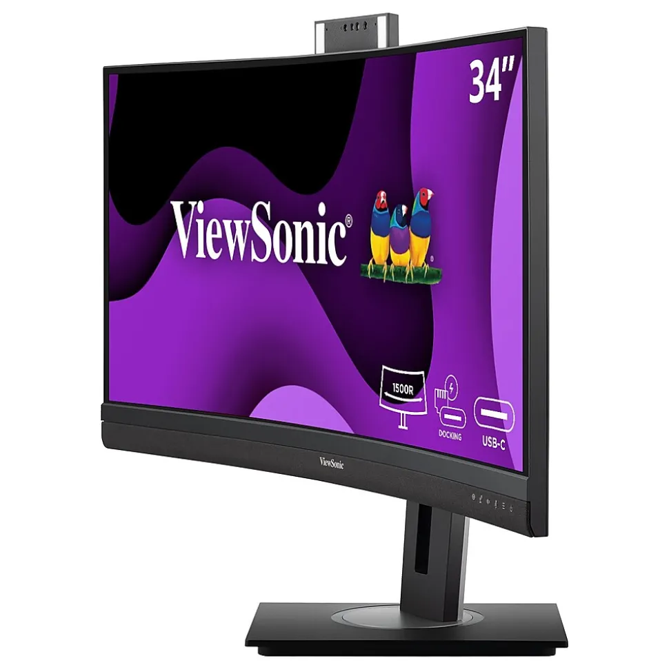 ViewSonic 34" Curved 100Hz LED Monitor, Black (VG3457CV)