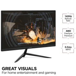 ViewSonic 24" 180Hz LCD Gaming Monitor, Black (VX2428)