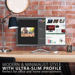 ViewSonic 32" 75Hz LCD Monitor, Silver/Black (VX3276-MHD)