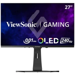 ViewSonic 26.5" 240Hz LED Gaming Monitor, White (XG272-2K-OLED)