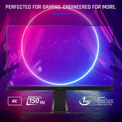 ViewSonic 32" 4K Ultra HD 150Hz LCD Gaming Monitor, Black (XG320U)