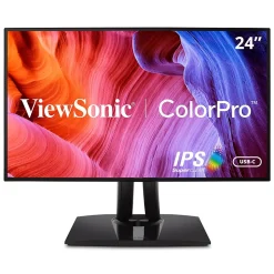 ViewSonic ColorPro 24" 60 Hz LCD Monitor, Black (VP2468A)
