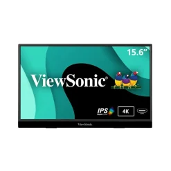 ViewSonic Portable 15.6" 60 Hz LED Monitor, Black (VX1655)