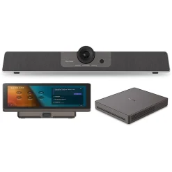 ViewSonic TeamJoin Bundle for Microsoft Teams Rooms, Conferencing Camera, Mini PC, Touch Console, Black (TRS10-UB)