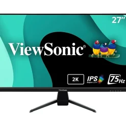 ViewSonic Thin-Bezel 27" 75Hz LED Monitor, Black (VX2767U-2K)