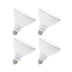 Viribright 8-Watt Cool White LED Floodlight Bulb, 4/Box (750333-4)