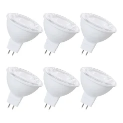 Viribright 7-Watt Soft White LED Floodlight Bulb, 6/Box (450161-ES)