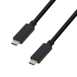 VisionTek 6.56' USB Type-C Cable, Male to Male, Black (901440)