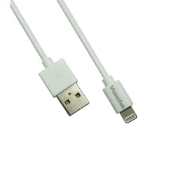 VisionTek 6.5' USB-A to Lightning Cable, Male to Male, White (900863)