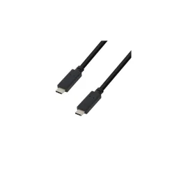 VisionTek USB-C to USB-C 6.56' Cable, Male to Male, Black (901524)