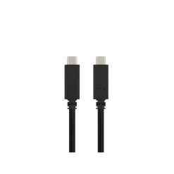 VisionTek USB-C to USB-C 6.56' Cable, Male to Male, Black (901524)