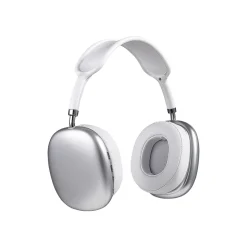 Vivitar Air Vibes Wireless On-Ear Headphones, Bluetooth, White/Silver (V50023BTWHSIT36)