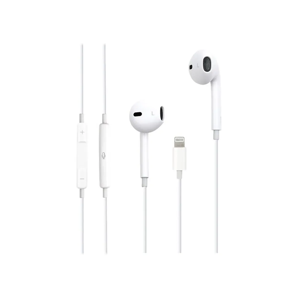 Vivitar Earbud Headphones, White (VLOG3003WHT3512)