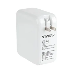 Vivitar PWRFL ProCharger USB-A/USB-C Power Bank, 27000mAh, White (PWR3010-WHT-T35-12)