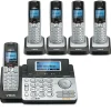 VTech 2 Line 5 handset Cordless Bundle with (1) DS6151 Phone system and (4) DS6101 Handsets