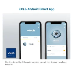 VTech VCS601 Cordless Conference Speakerphone, Blue/Gray (80-2537-00)