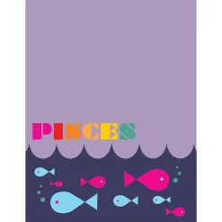 WallPops Pisces Dry-Erase Message Board