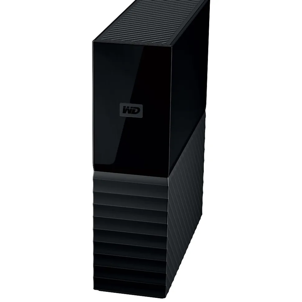 WD MY BOOK 4TB USB 3.0 External Hard Drive, Black (WDBBGB0040HBK)