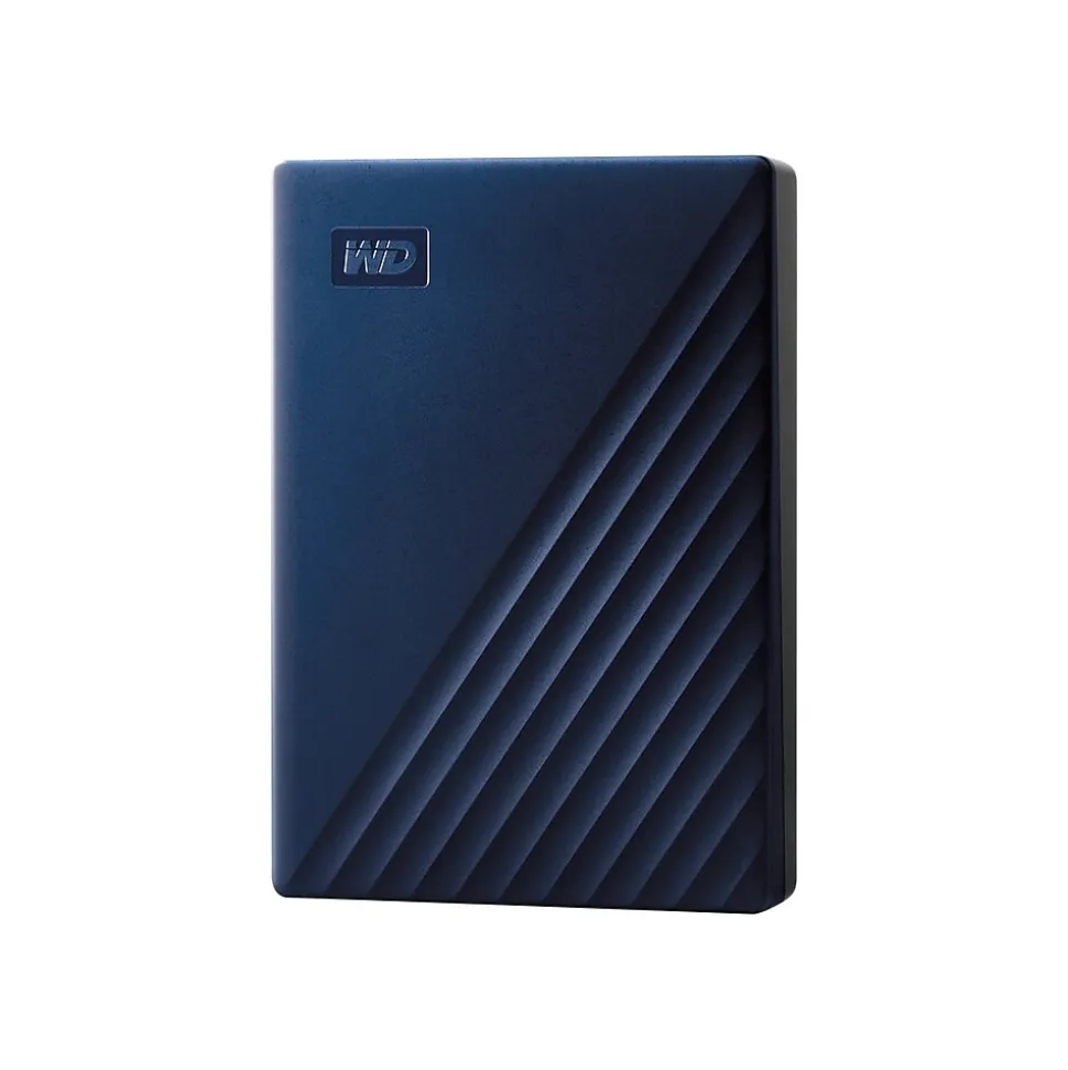 WD My Passport for Mac 5TB, External Hard Drive, Midnight Blue (WDBA2F0050BBL-WESN)