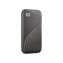 WD My Passport 500GB USB 3.2 External Solid State Drive, Grey (WDBAGF5000AGY)