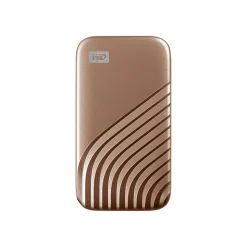 WD My Passport 2TB USB 3.2 External Solid-State Drive, Gold (WDBAGF0020BGD-WESN)