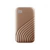 WD My Passport 1TB USB 3.2 External Solid-State Drive, Gold (WDBAGF0010BGD-WESN)