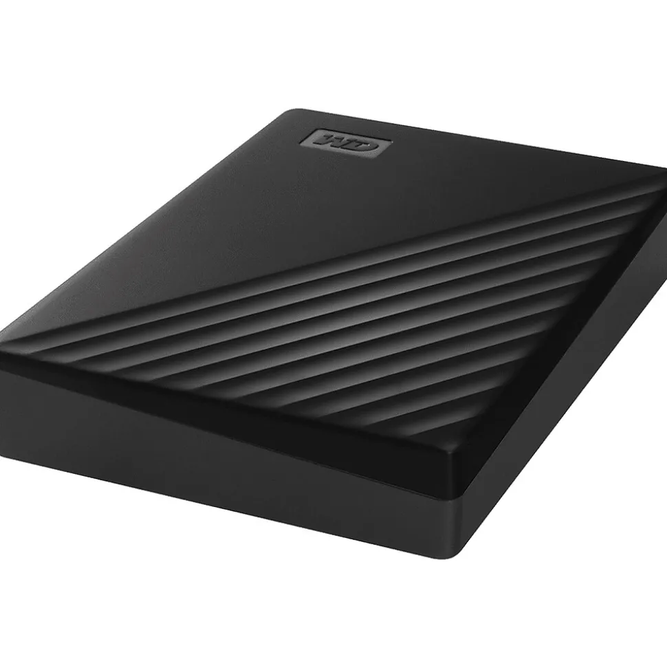 WD My Passport 5TB USB 3.2 Gen 1 External Hard Drive, Black (WDBPKJ0050BBK-WESN)