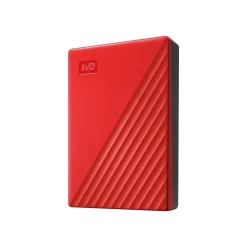 WD My Passport 4TB USB 3.2 Gen 1 External Hard Drive, Red (WDBPKJ0040BRD-WESN)