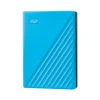 WD My Passport 4TB USB 3.2 Gen 1 External Hard Drive, Sky (WDBPKJ0040BBL-WESN)