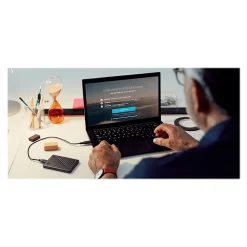 WD My Passport 5TB USB 3.2 Gen 1 External Hard Drive, Black (WDBPKJ0050BBK-WESN)