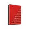 WD My Passport 4TB USB 3.2 Gen 1 External Hard Drive, Red (WDBPKJ0040BRD-WESN)