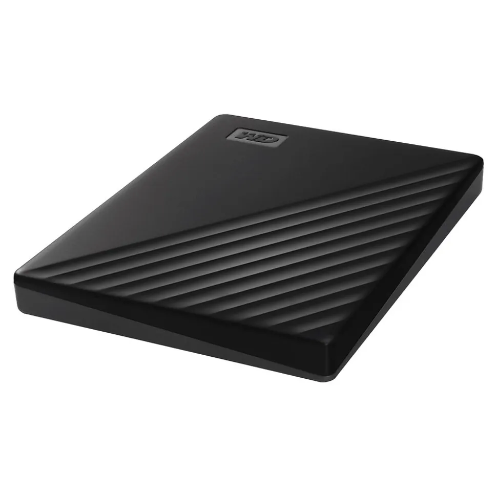 WD My Passport 2TB USB 3.2 Gen 1 External Hard Drive, Black (WDBYVG0020BBK-WESN)