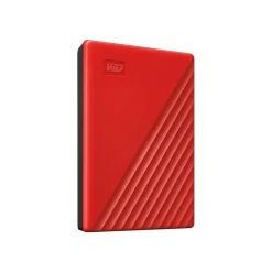 WD My Passport 2TB USB 3.2 Gen 1 External Hard Drive, Red (WDBYVG0020BRD-WESN)