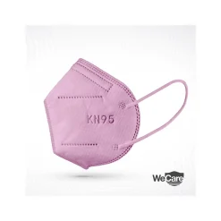 WeCare Disposable KN95 Face Mask, Adult, Pink, 20/Pack (WCKN109)